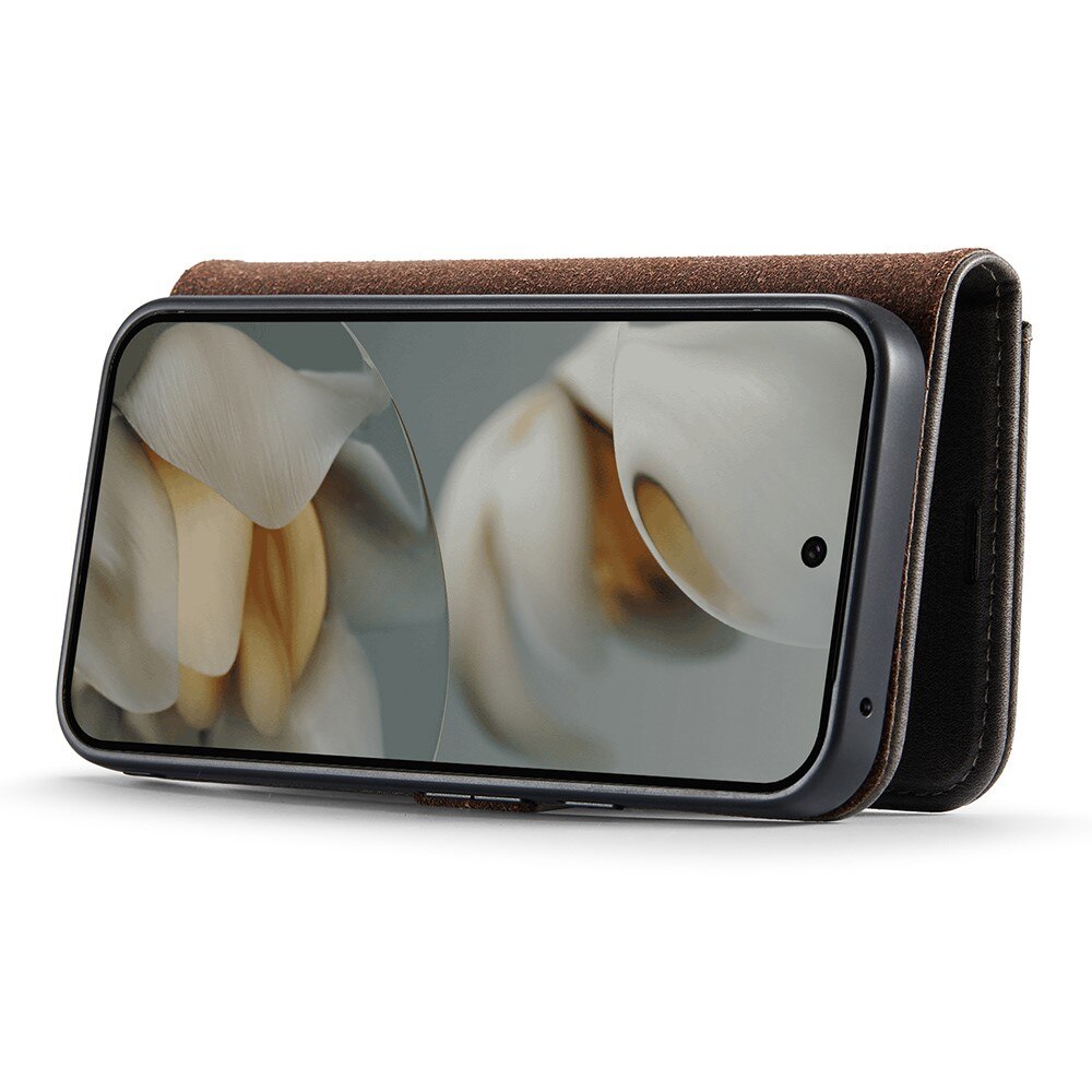 Étui portefeuille Magnet Wallet Google Pixel 10, Brown