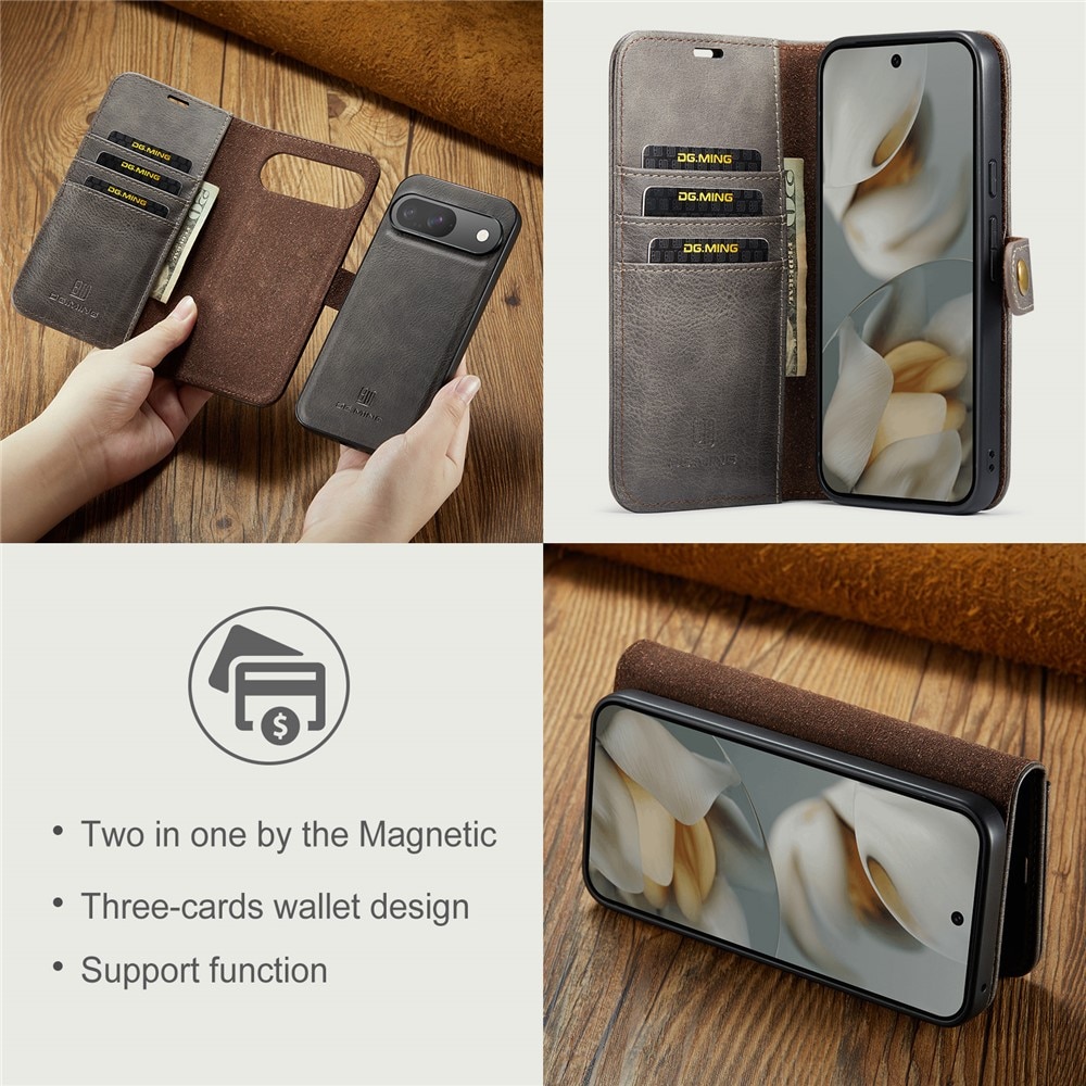 Étui portefeuille Magnet Wallet Google Pixel 10, Brown