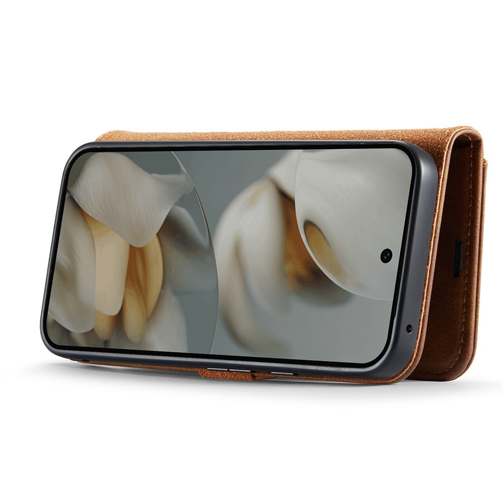 Étui portefeuille Magnet Wallet Google Pixel 10 Pro XL, Cognac