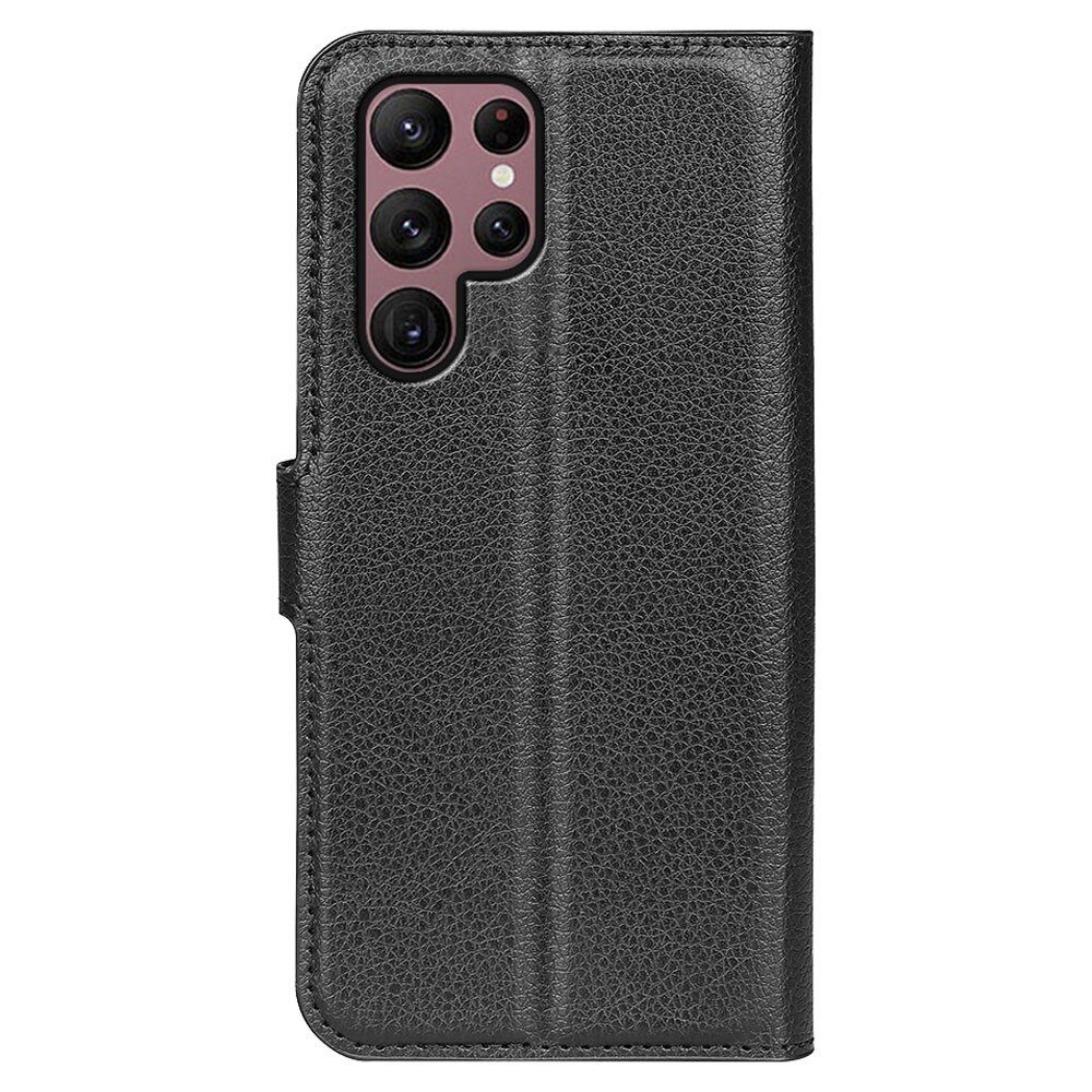 Coque portefeuille Samsung Galaxy S23 Ultra, Noir