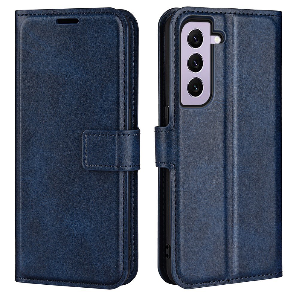 Étui portefeuille Leather Wallet Samsung Galaxy S23, Blue