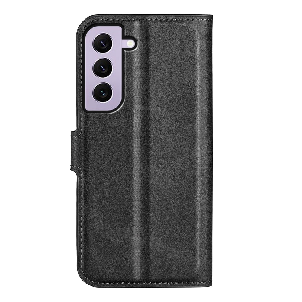 Étui portefeuille Leather Wallet Samsung Galaxy S23, Black