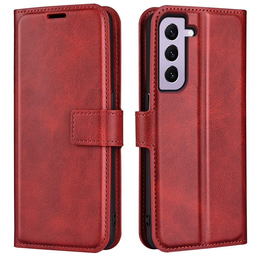 Étui portefeuille Leather Wallet Samsung Galaxy S23, Red