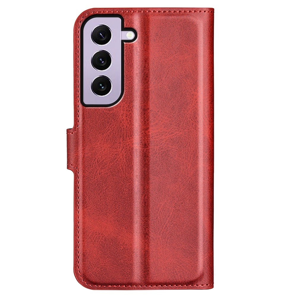 Étui portefeuille Leather Wallet Samsung Galaxy S23, Red