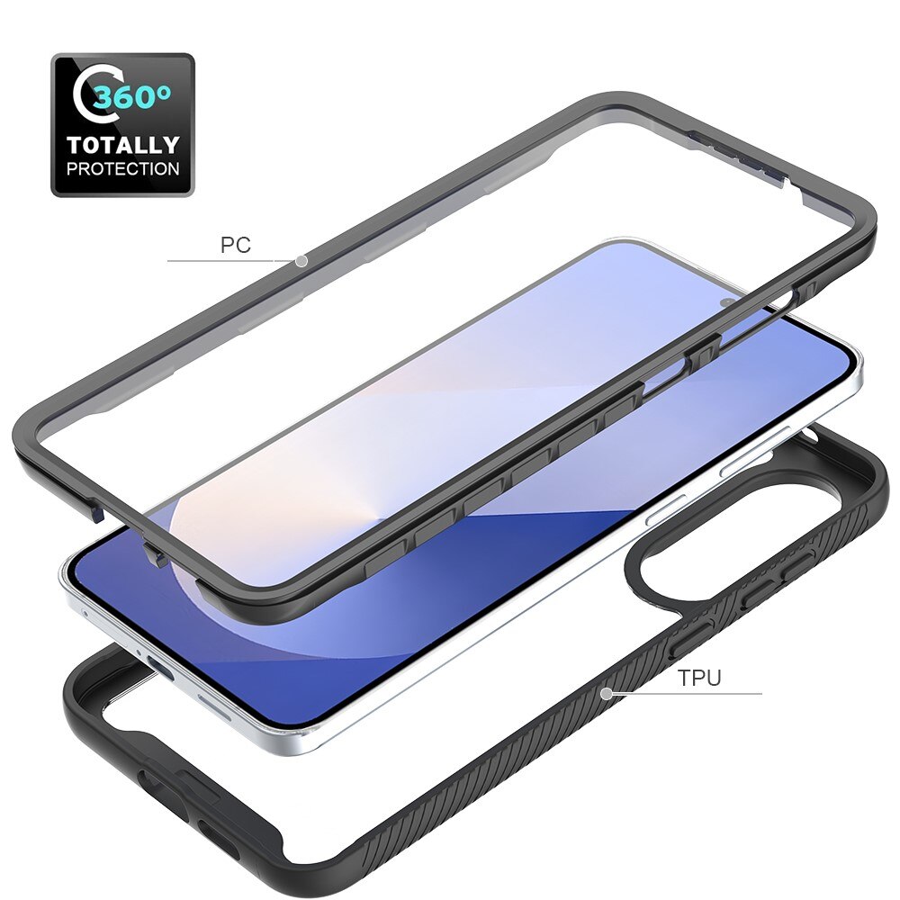 Coque Full Protection Samsung Galaxy S25 Edge, Noir