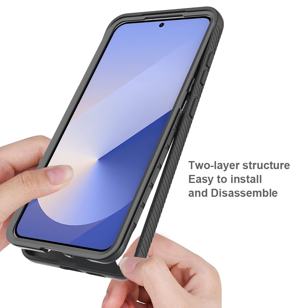 Coque Full Protection Samsung Galaxy S25 Edge, Noir