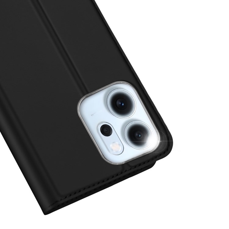 Étui portefeuille Skin Pro Series Oppo Reno 14 F, Noir