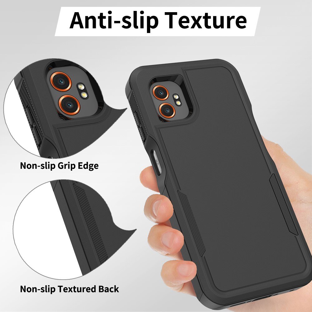Coque hybride Off-road Samsung Galaxy Xcover 7 Pro, noir