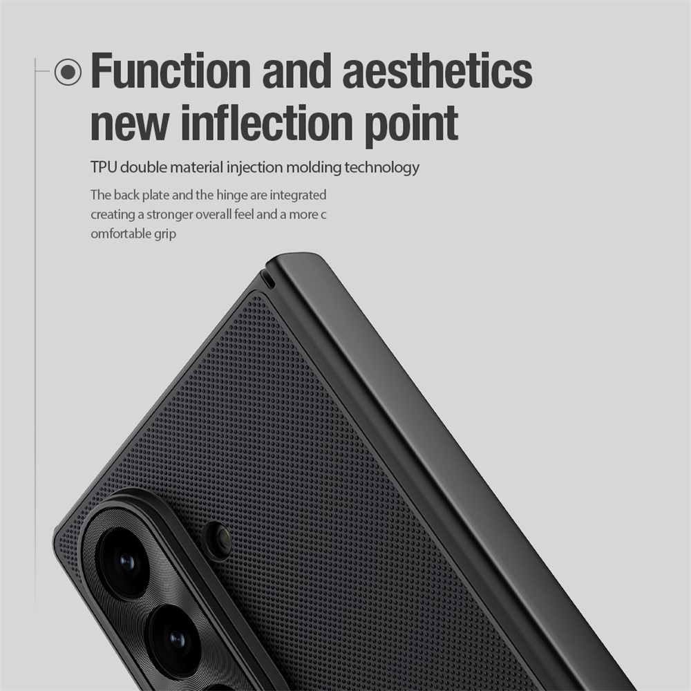 Frosted Shield MagSafe Samsung Galaxy Z Fold 7, noir