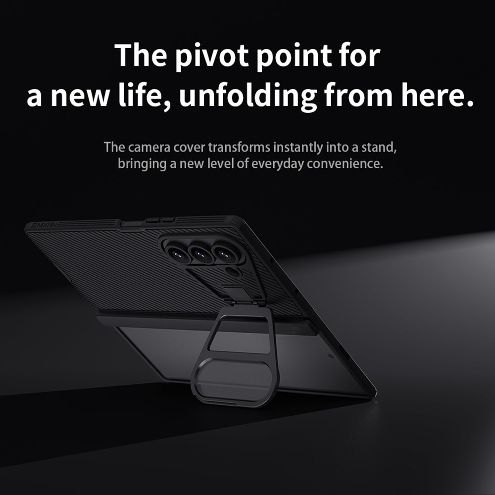 Coque Magnetic CamShield Prop Samsung Galaxy Z Fold 7, noir