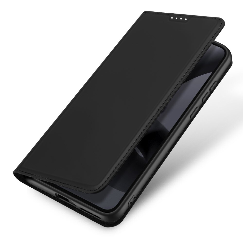 Étui portefeuille Skin Pro Series Motorola Edge 30 Neo, Noir