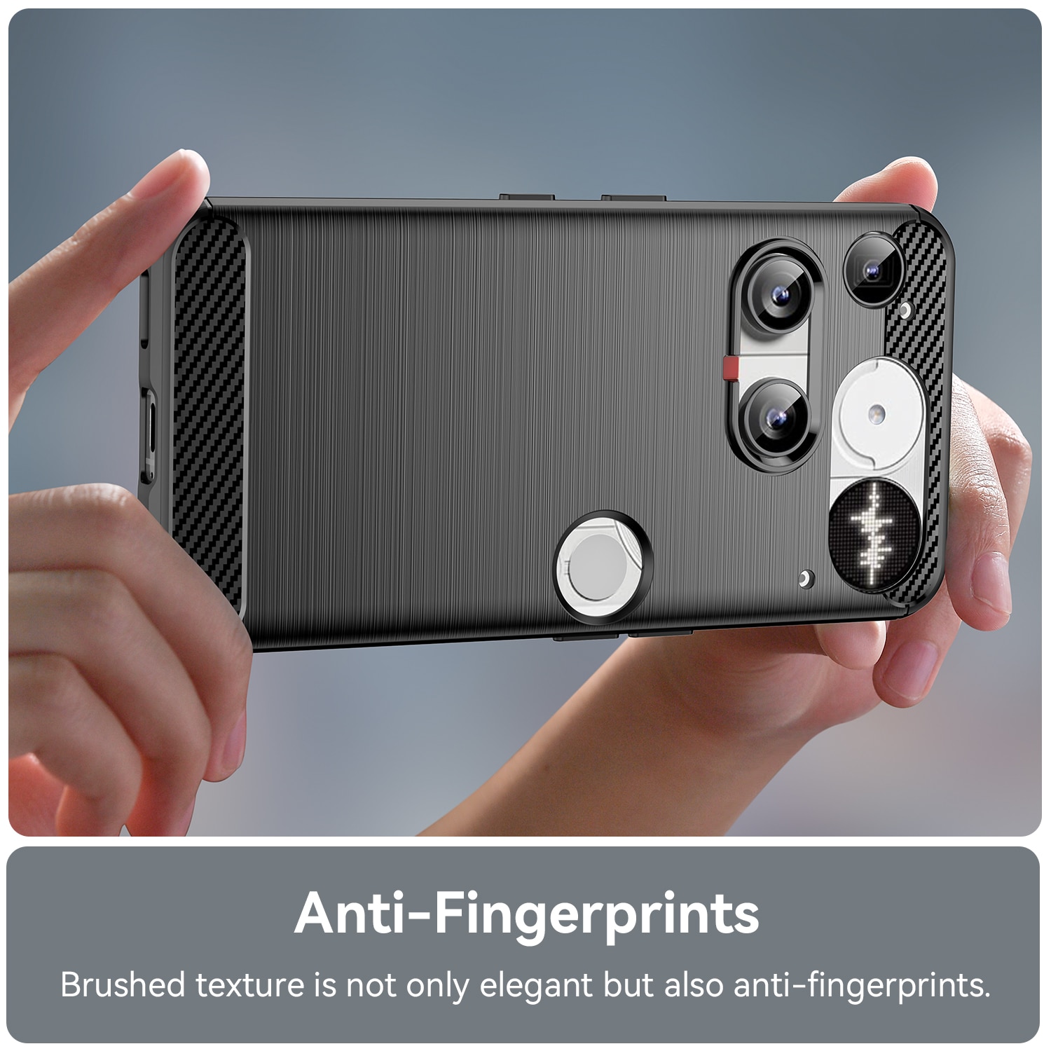 Coque TPU Brushed Nothing Phone 3, [FÄRG}