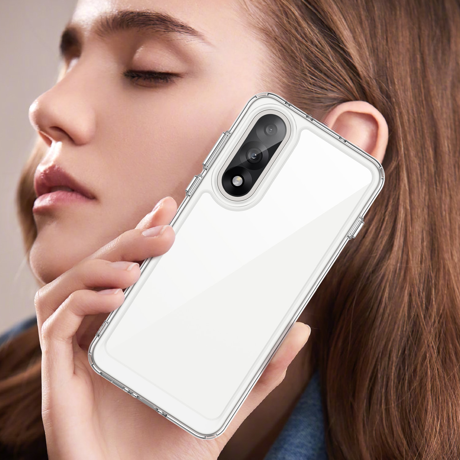 Coque hybride pour  OnePlus Nord 5, Transparent
