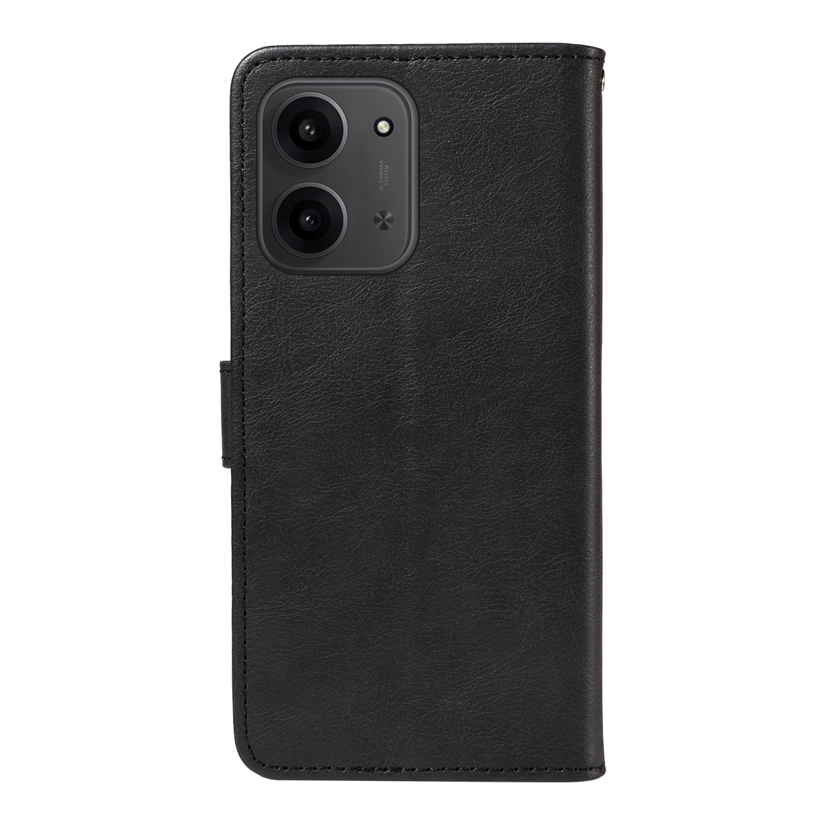 Étui portefeuille Xiaomi Redmi 15C, noir