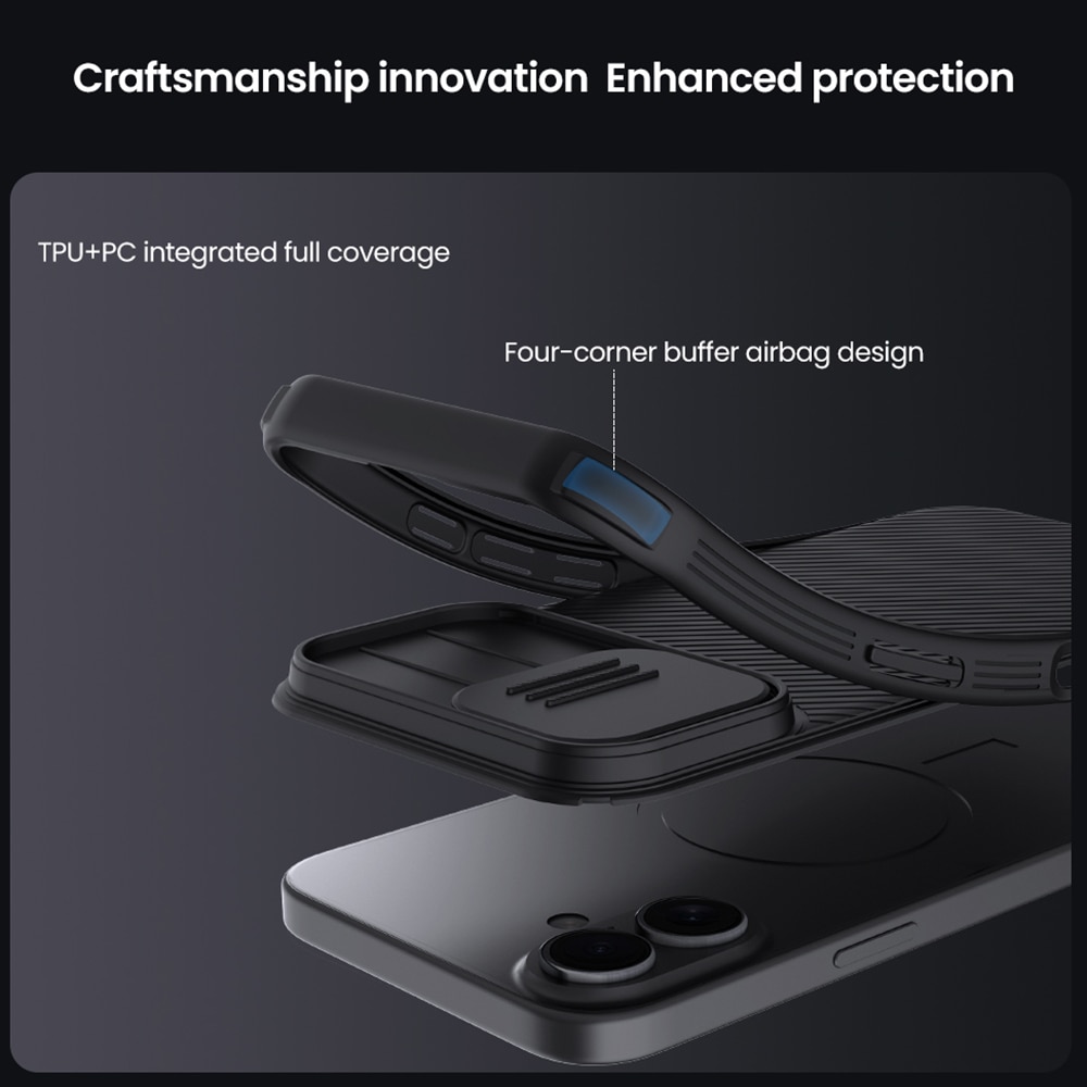 Coque CamShield iPhone 17, Vert