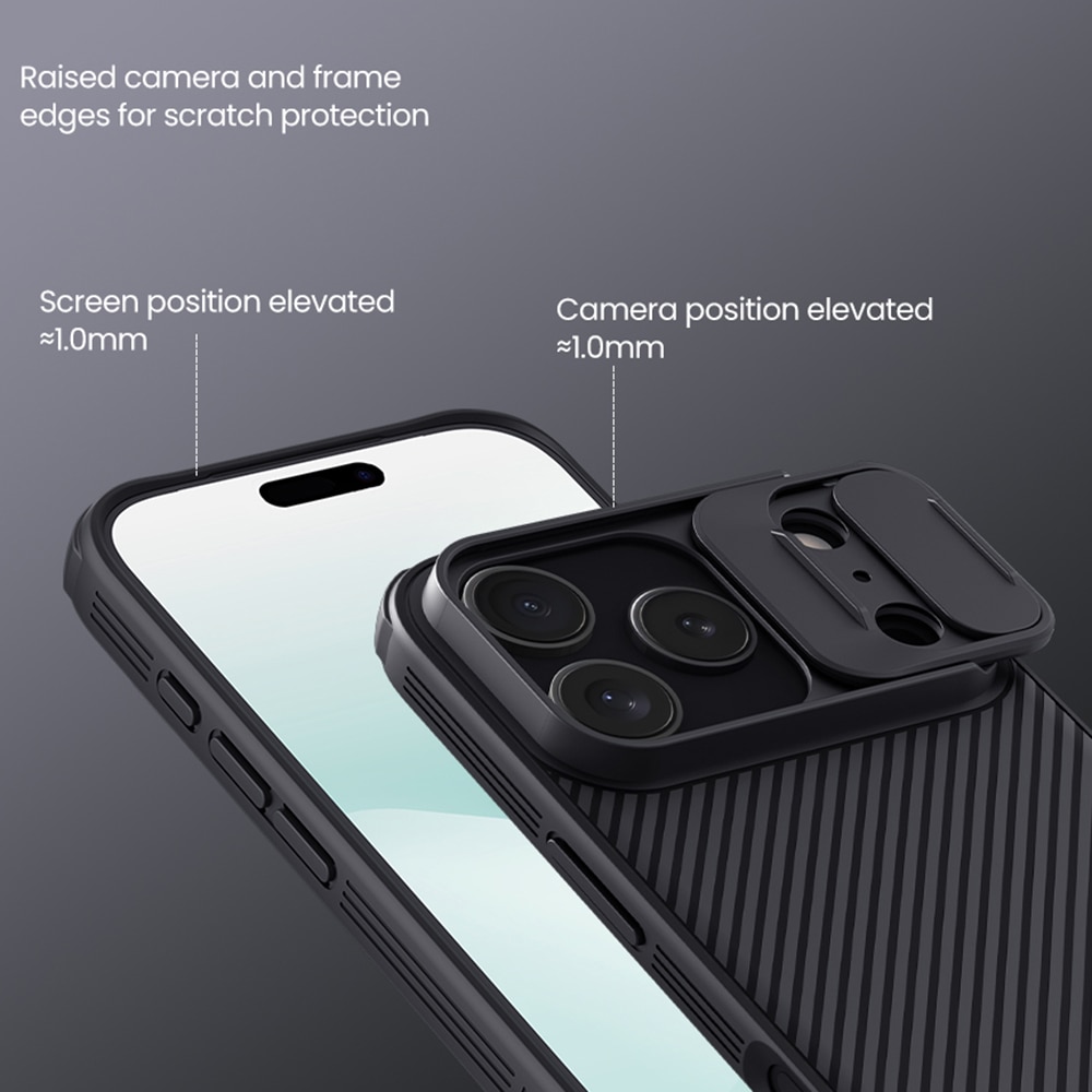 Coque CamShield iPhone 17 Pro, Noir