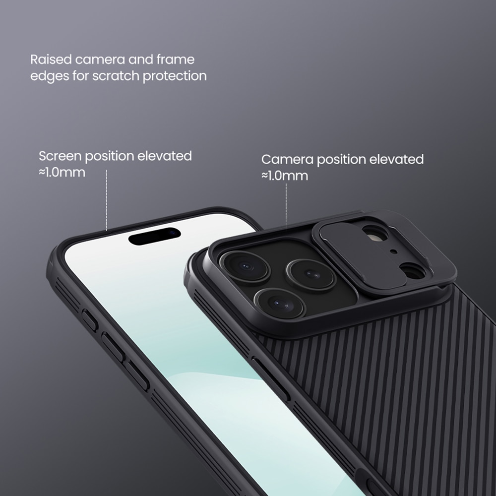 Coque CamShield iPhone 17 Pro Max, Noir