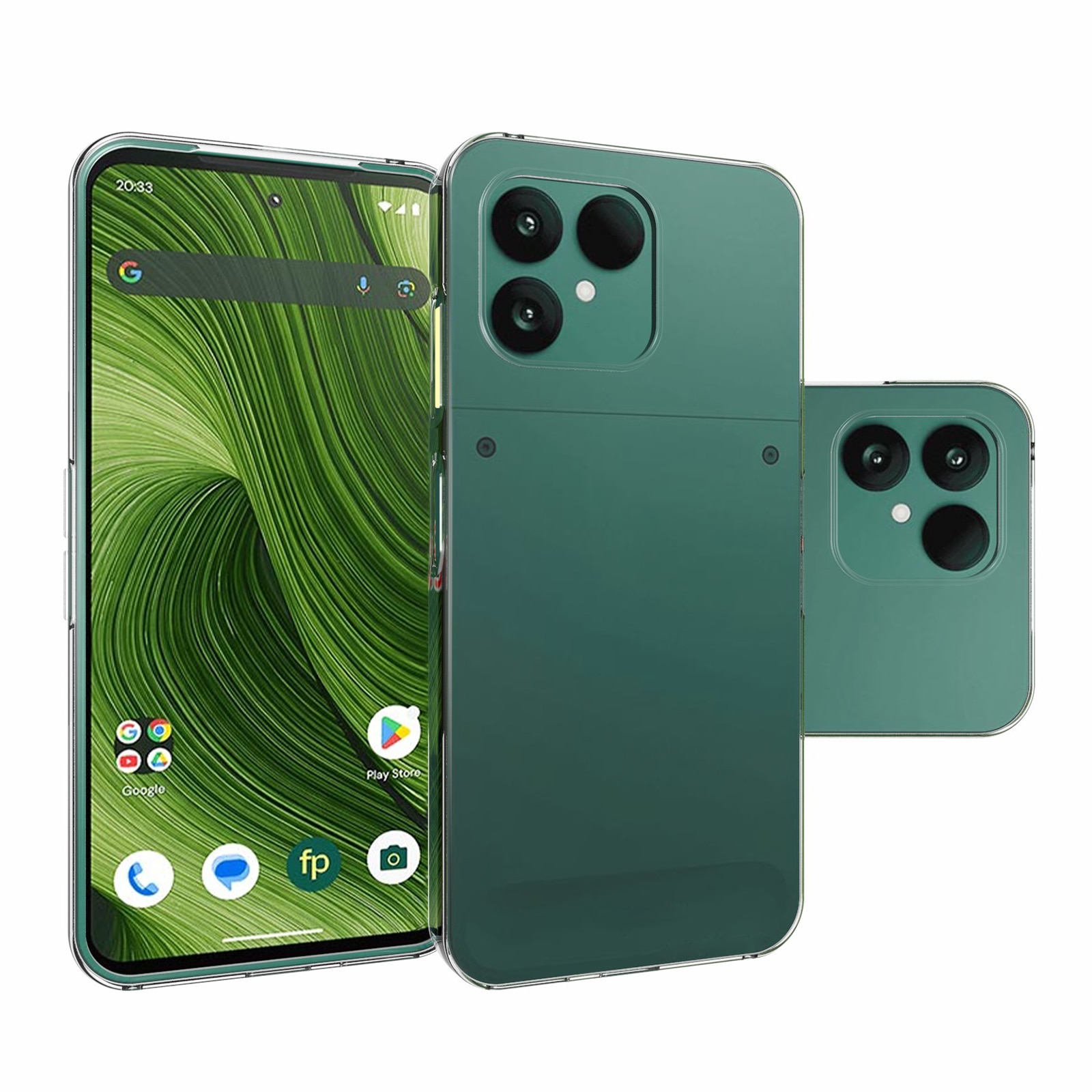 TPU Coque  Fairphone 6, Transparent