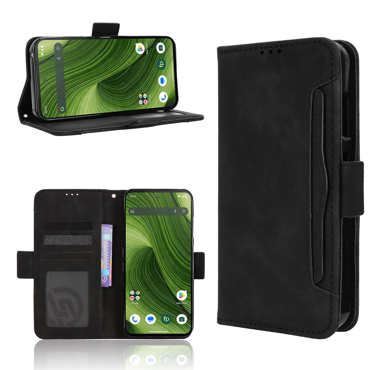 Étui portefeuille Multi  Fairphone 6, noir