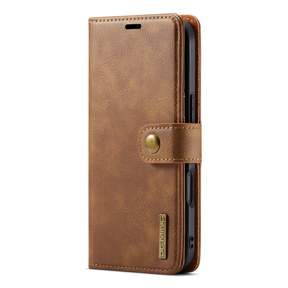 Étui portefeuille Magnet Wallet iPhone 17 Air, Cognac