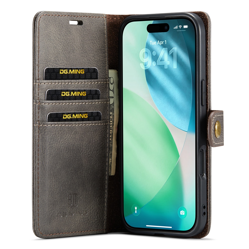 Étui portefeuille Magnet Wallet iPhone 17 Air, Brown