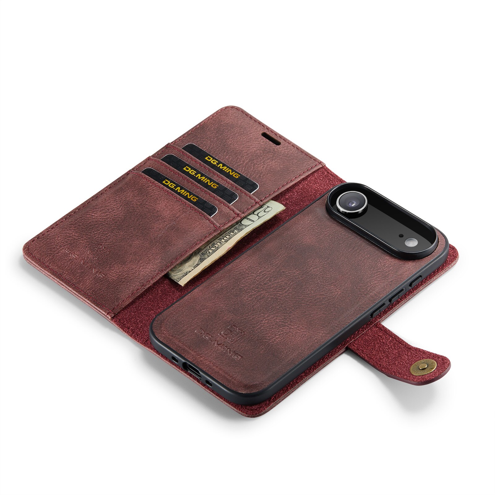 Étui portefeuille Magnet Wallet iPhone 17 Air, Red