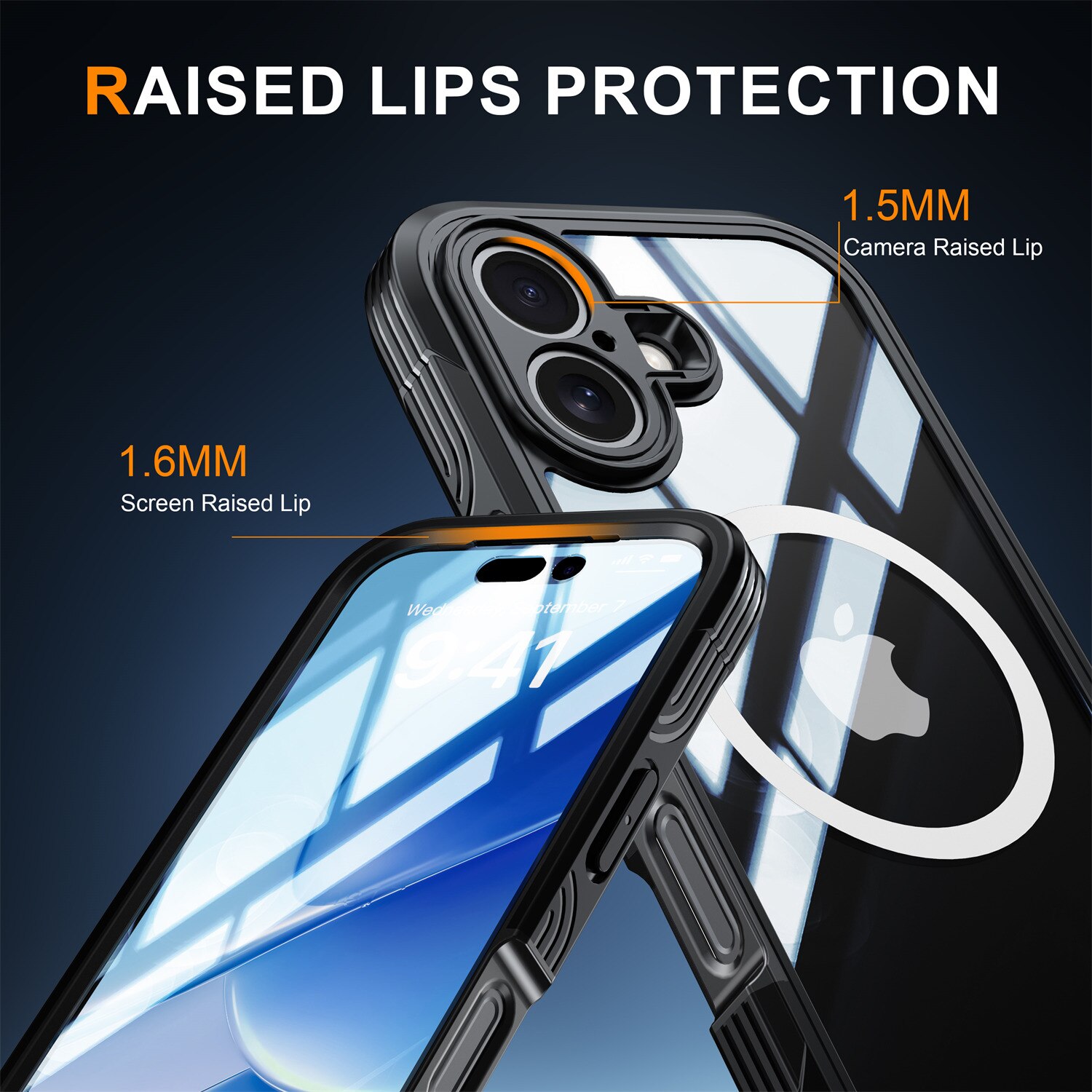 Coque Premium Full Protection iPhone 17, Black