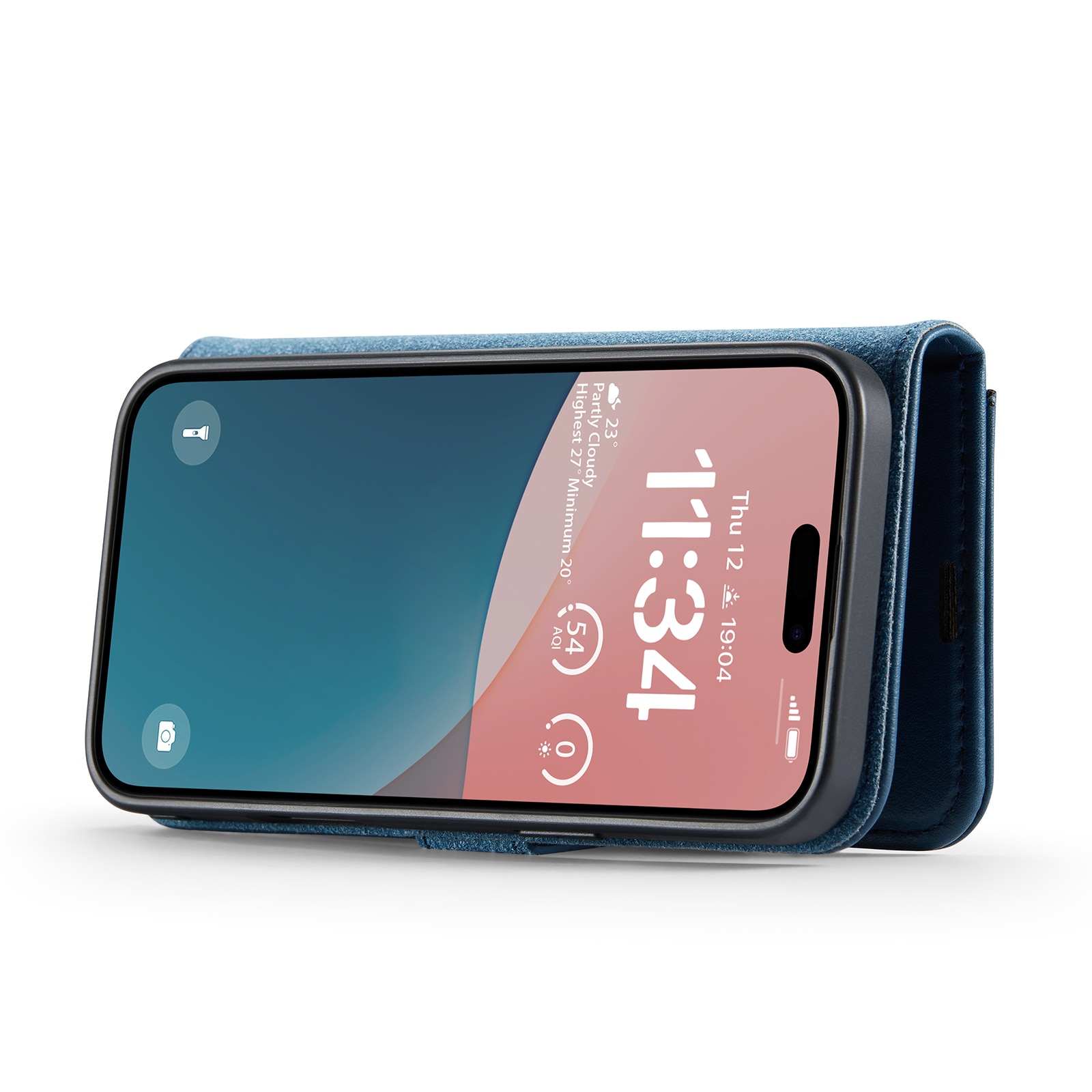 Étui portefeuille Magnet Wallet iPhone 17, Blue