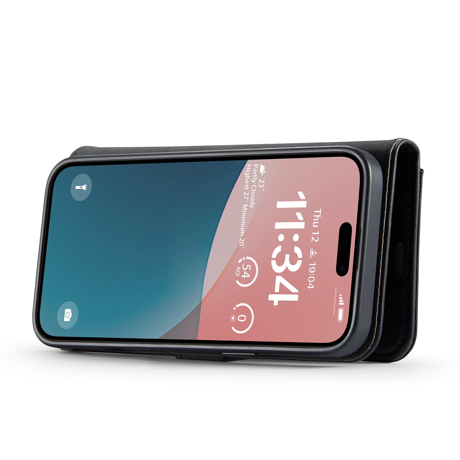 Étui portefeuille Magnet Wallet iPhone 17, Black