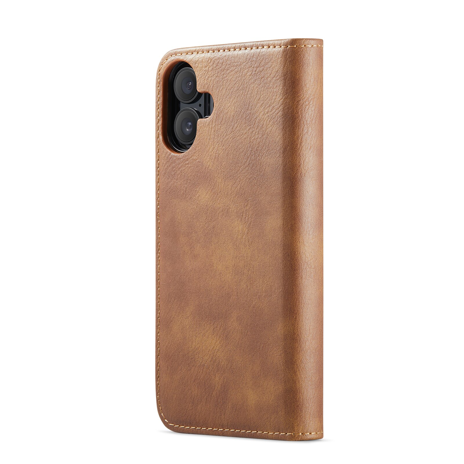 Étui portefeuille Magnet Wallet iPhone 17, Cognac