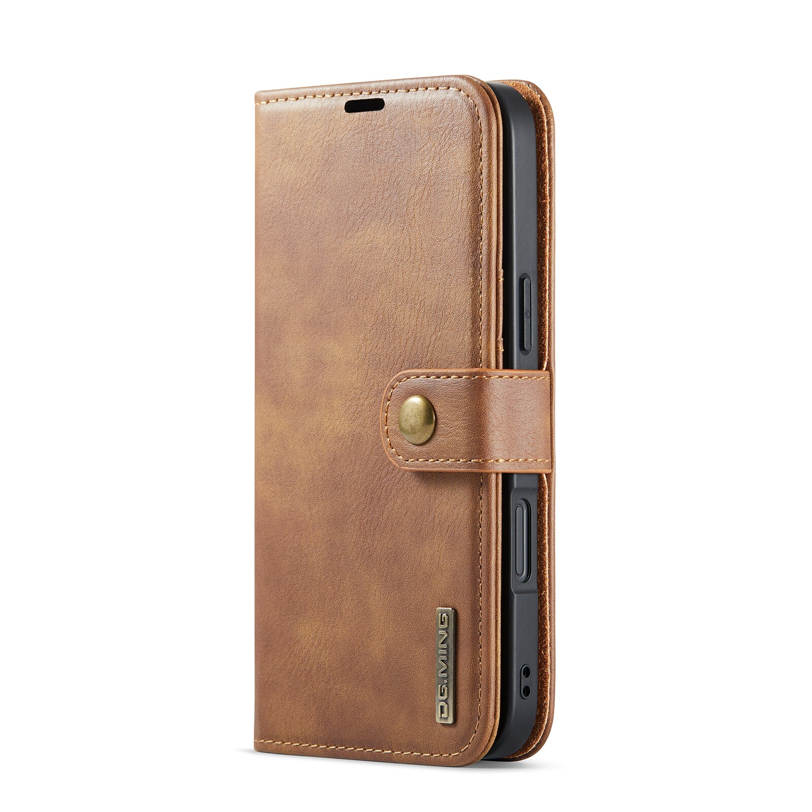 Étui portefeuille Magnet Wallet iPhone 17, Cognac