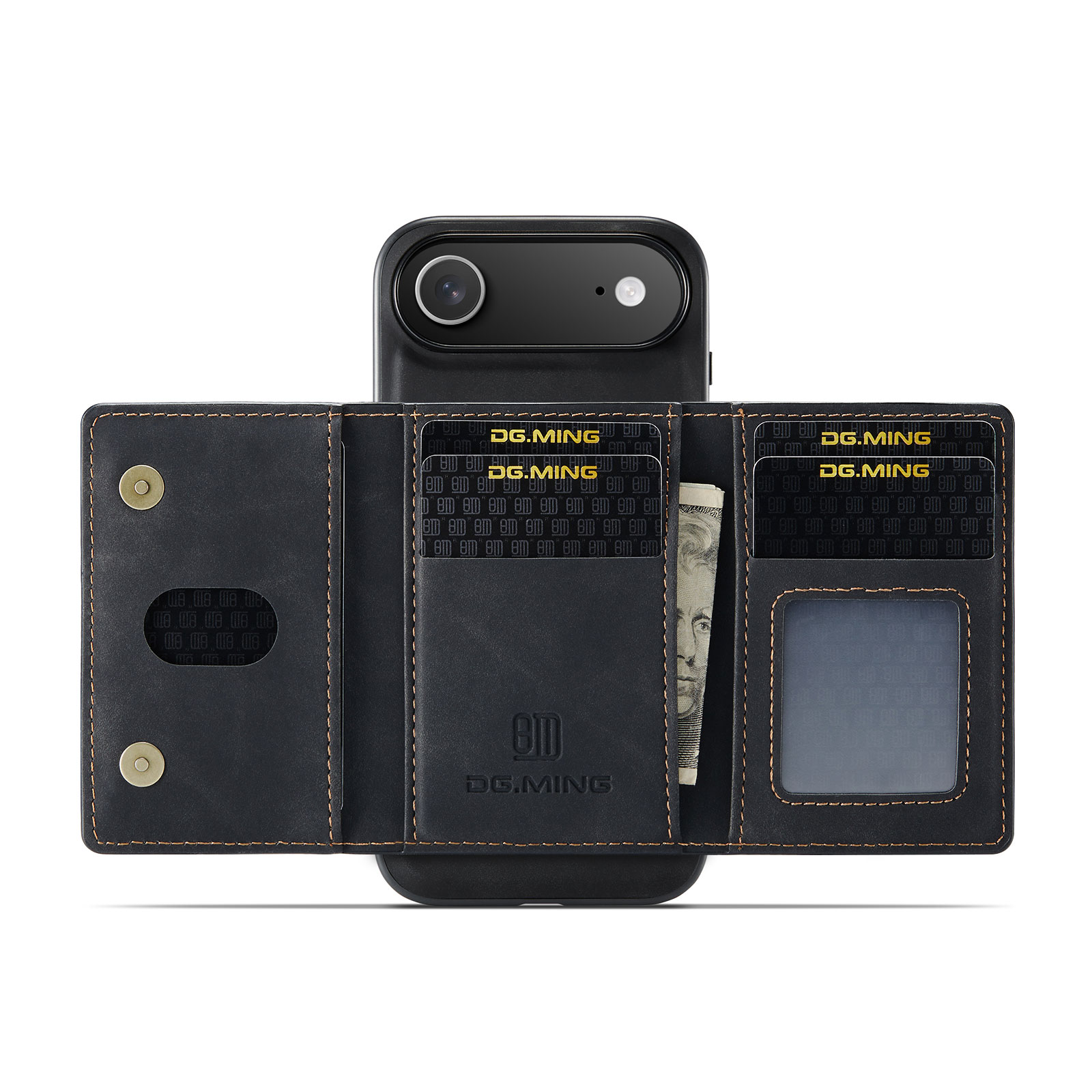 Coque Magnetic Card Slot iPhone 17 Air, Noir