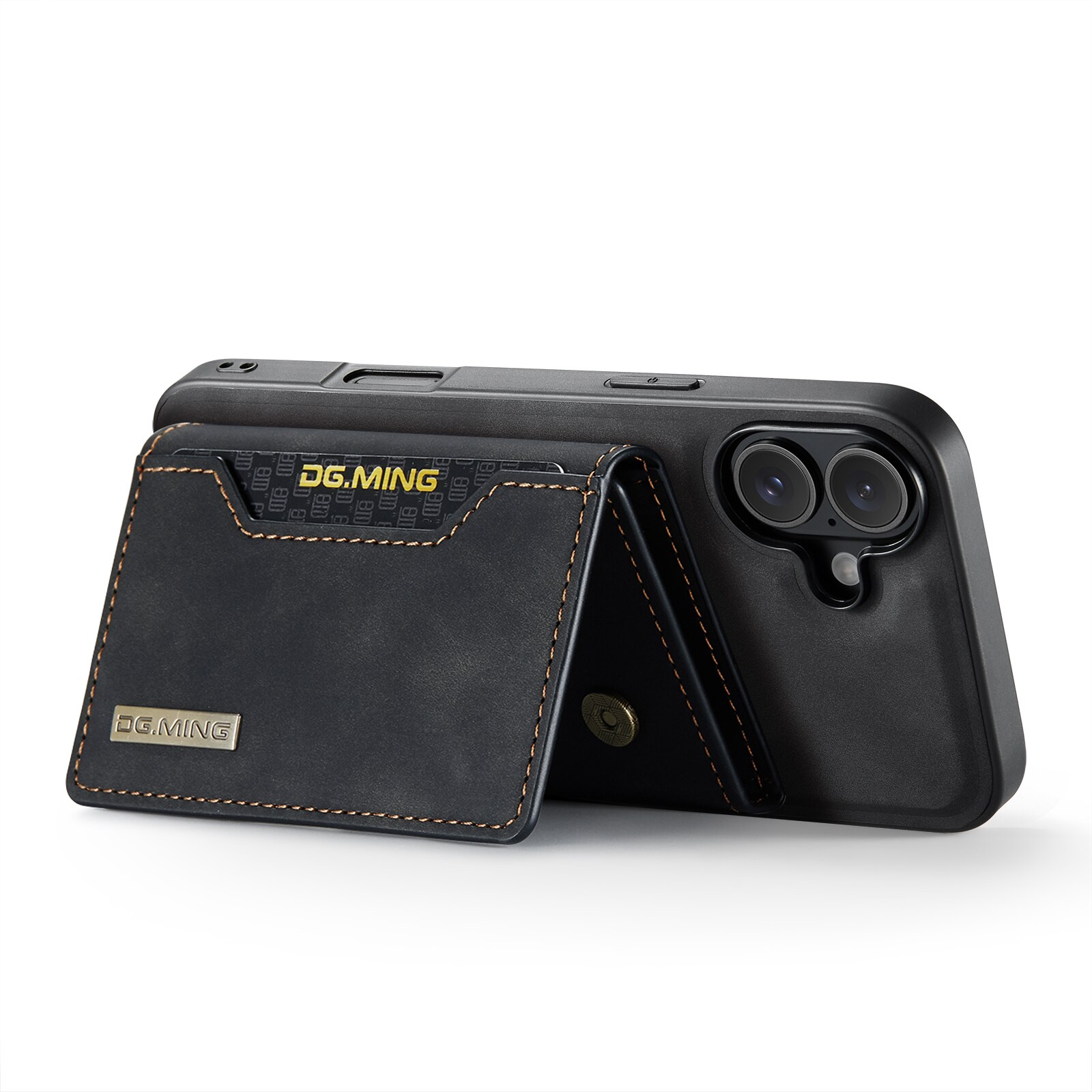 Coque Magnetic Card Slot iPhone 17, Noir