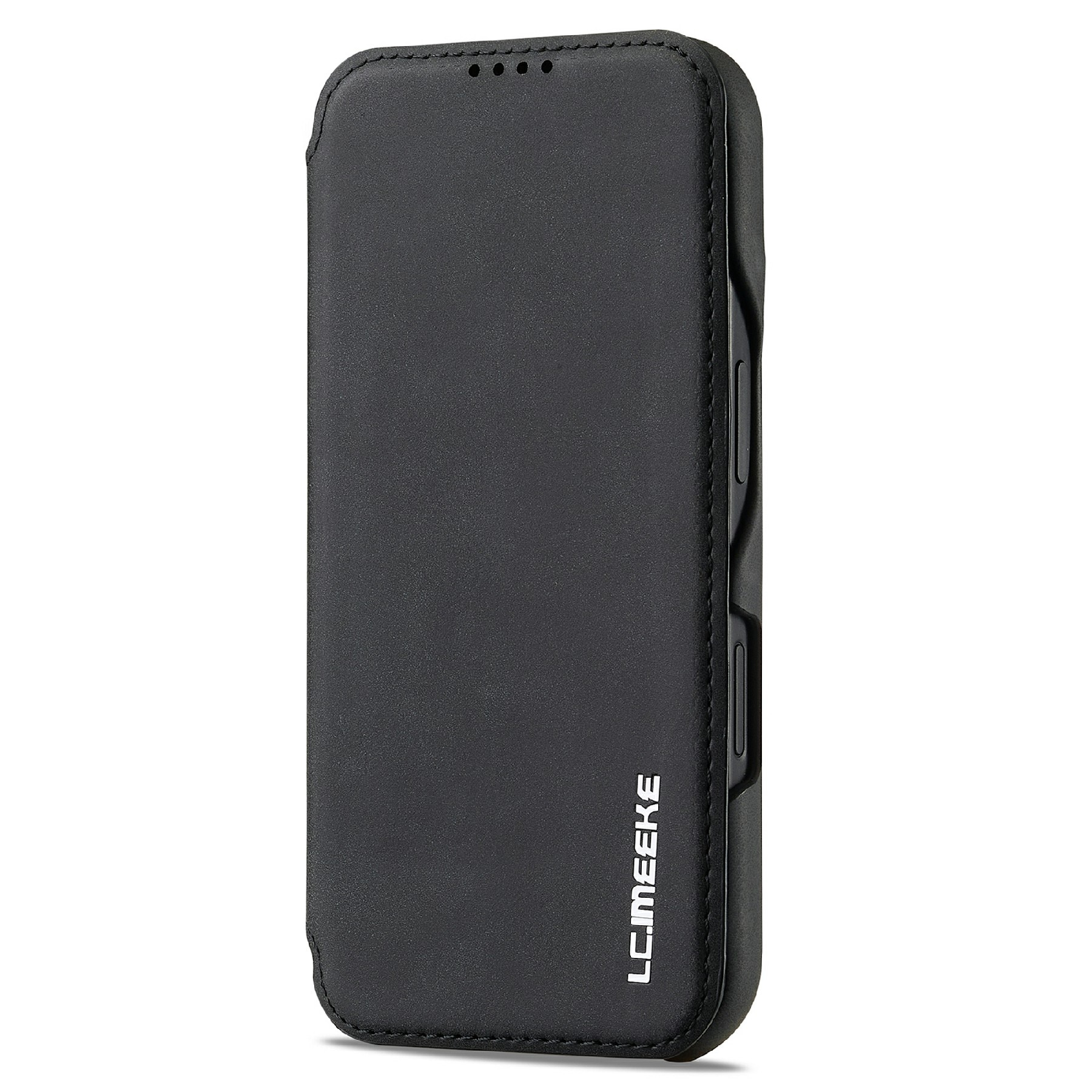 Étui portefeuille mince iPhone 17, noir