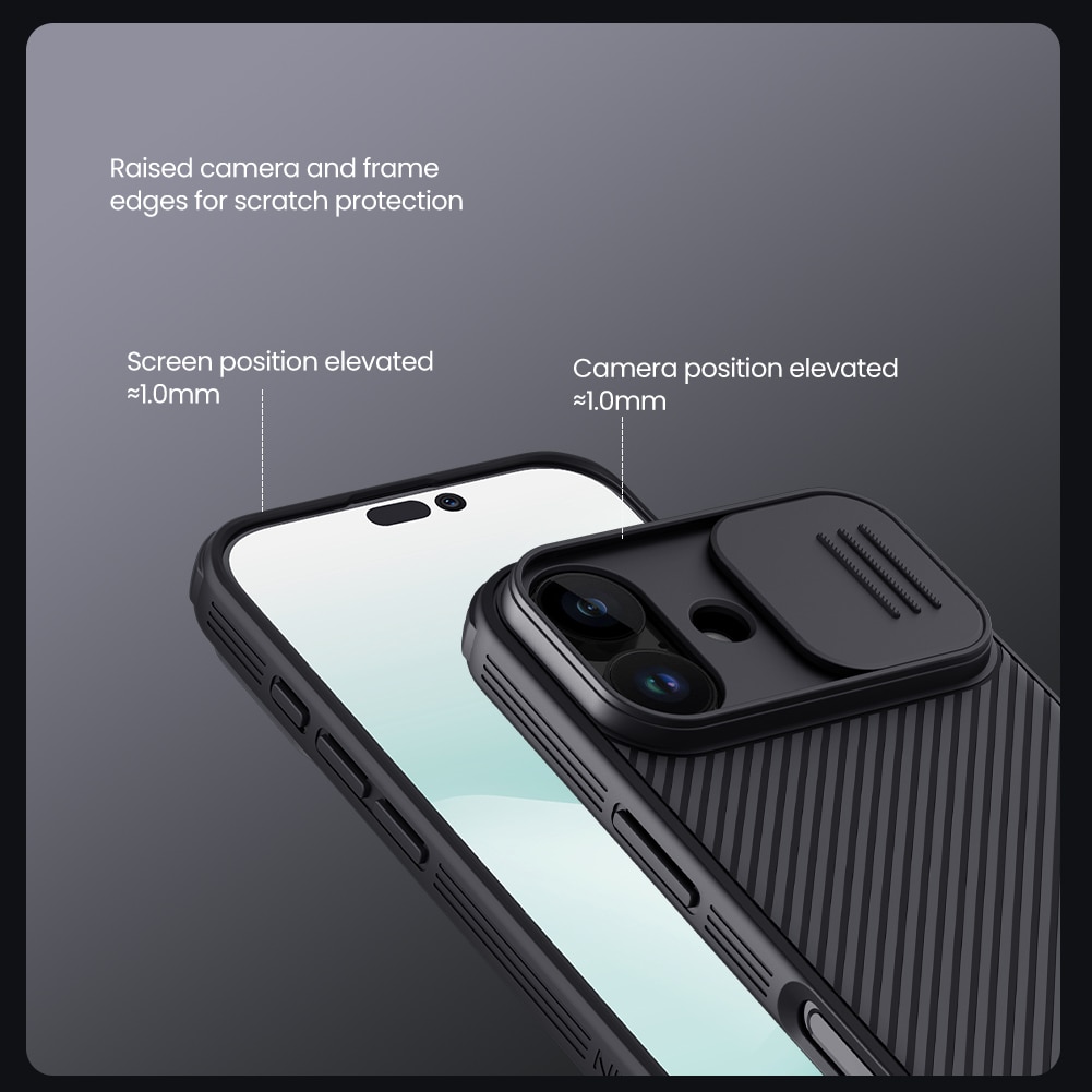 Coque CamShield MagSafe iPhone 17, noir