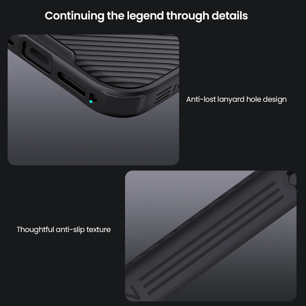 Coque CamShield MagSafe iPhone 17 Pro, noir
