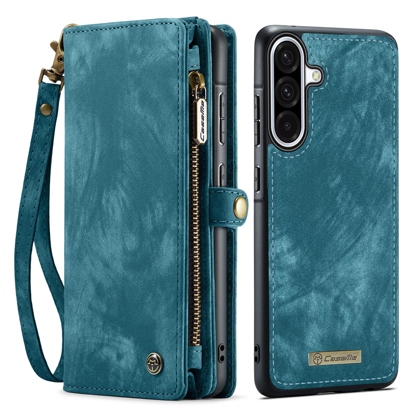 Étui portefeuille multi-cartes Samsung Galaxy A17, Bleu