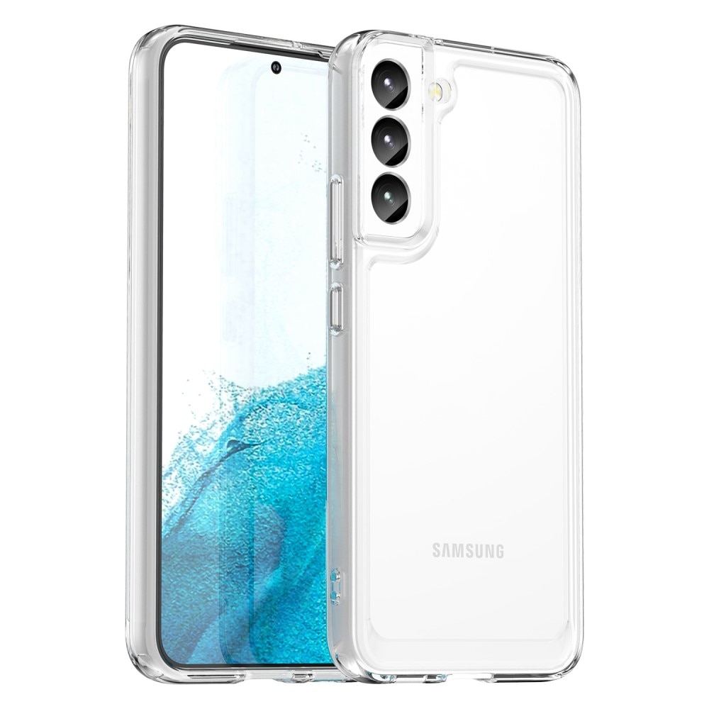 Coque hybride Crystal Hybrid pour Samsung Galaxy S23, transparent