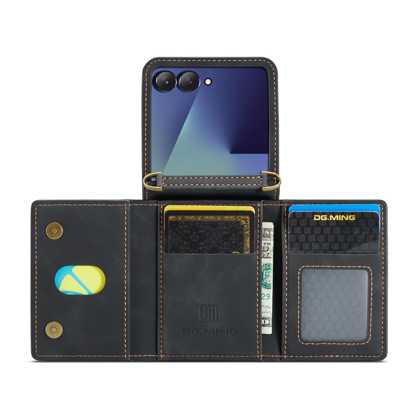Coque Card Slot Samsung Galaxy Z Flip 7 Noir