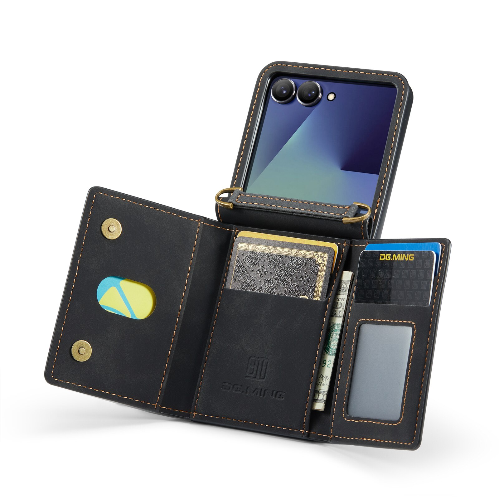 Coque Card Slot Samsung Galaxy Z Flip 7 Noir
