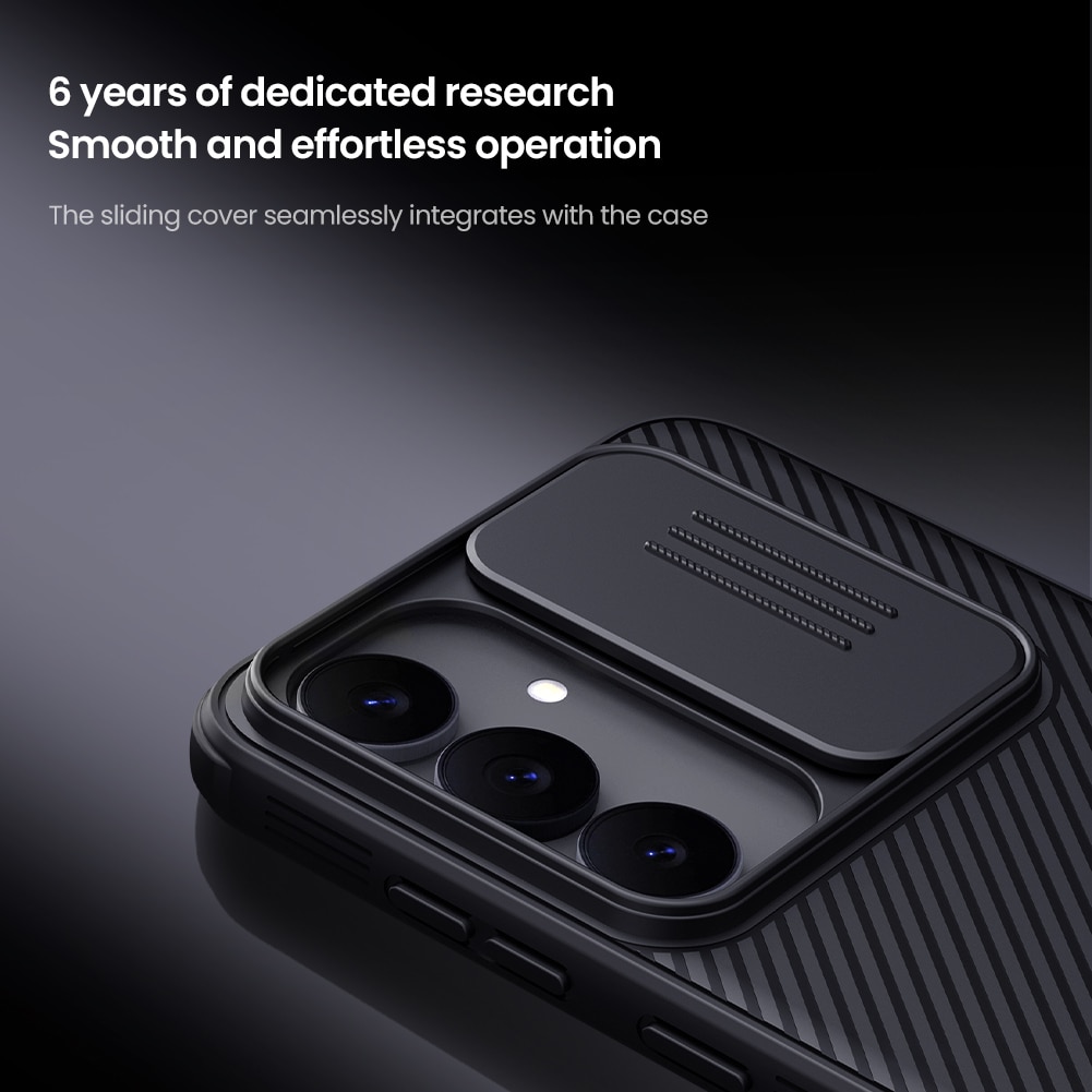 Coque CamShield Samsung Galaxy S25 FE, Noir