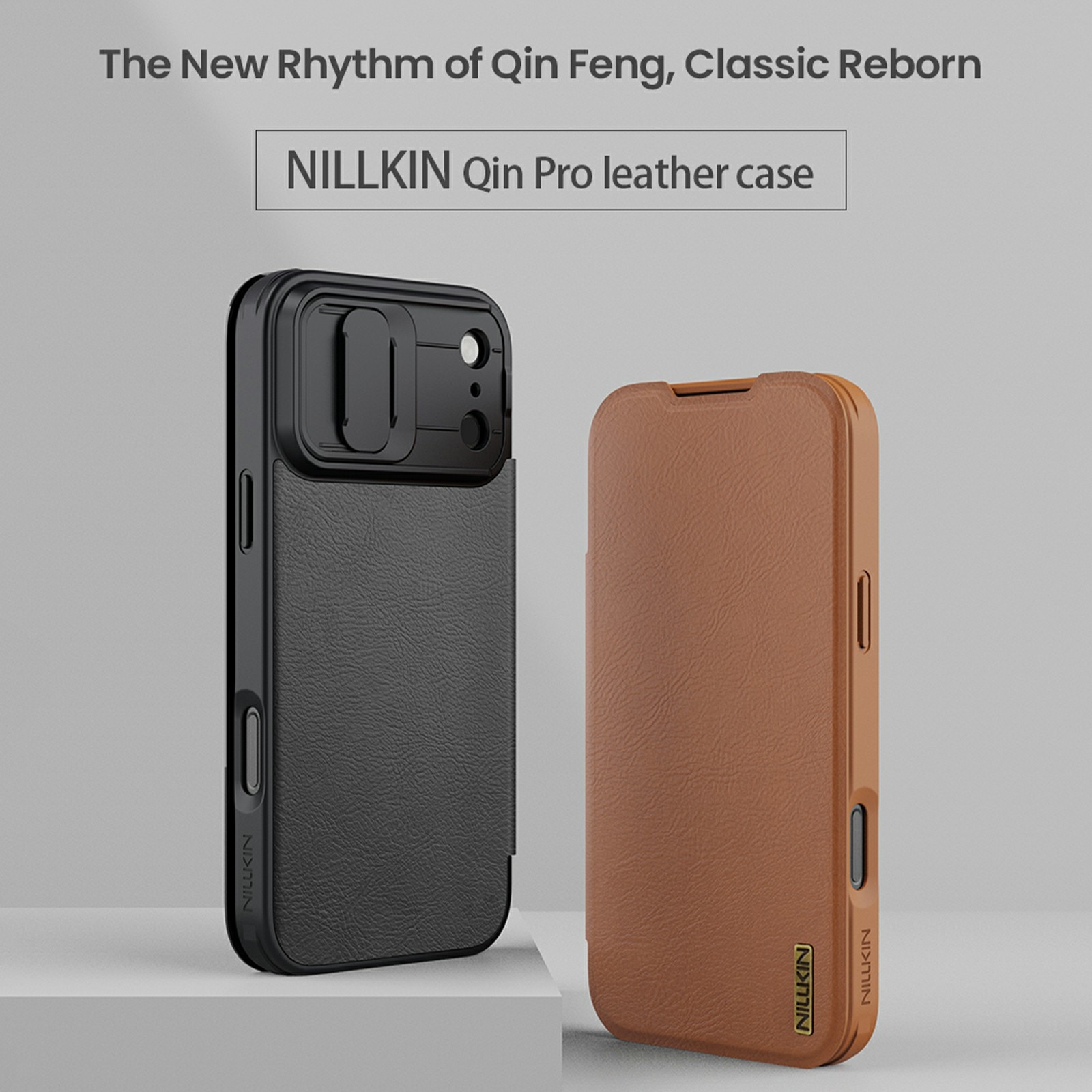 Etui Qin Pro CamShield iPhone 17 Pro Max Noir