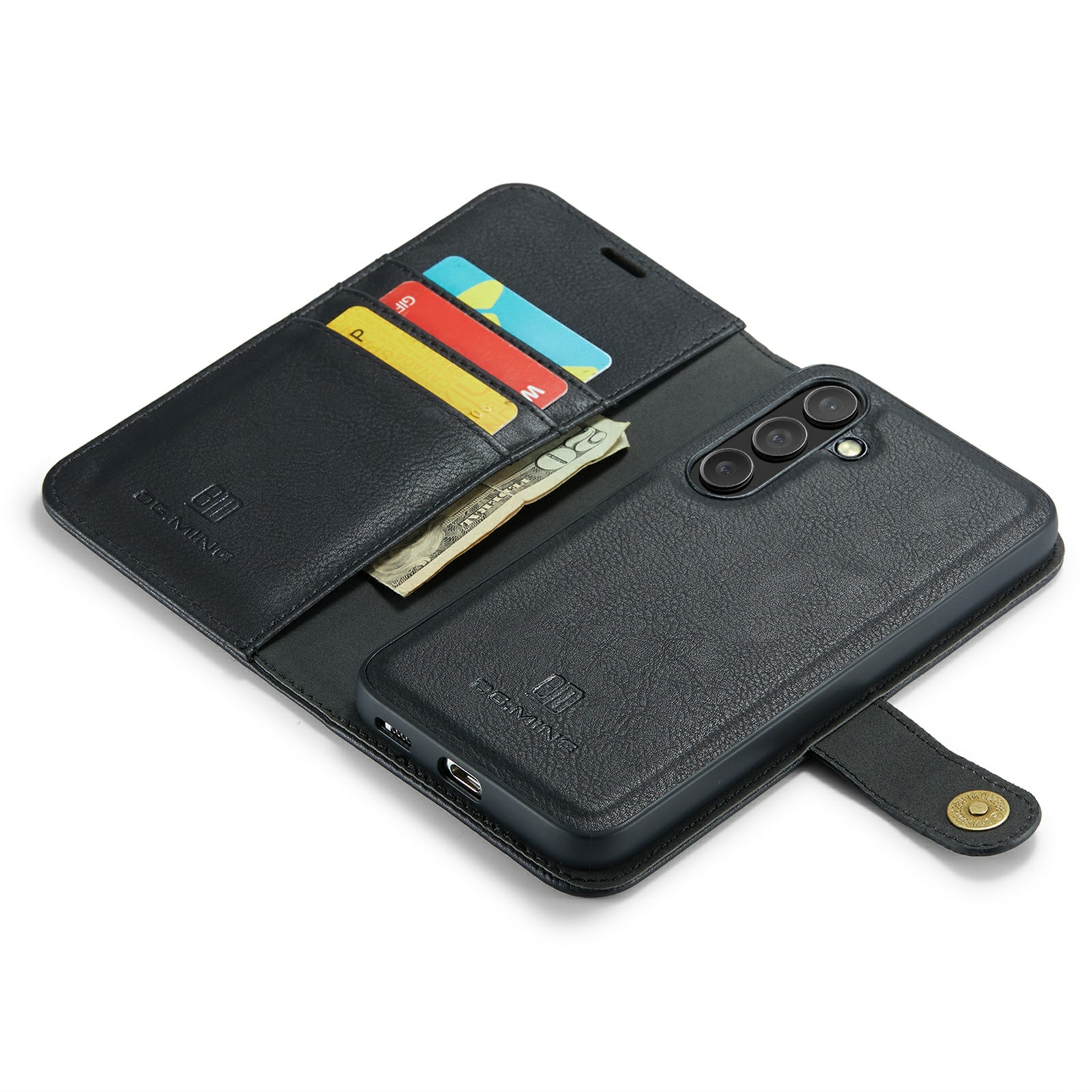 Étui portefeuille Magnet Wallet Samsung Galaxy S25 FE, Black