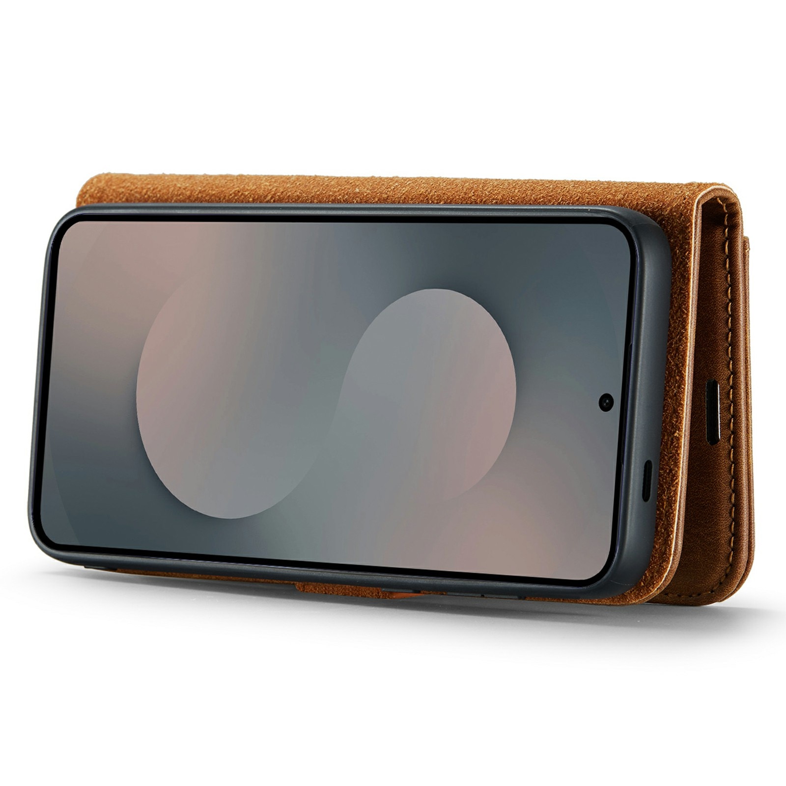 Étui portefeuille Magnet Wallet Samsung Galaxy S25 FE, Cognac