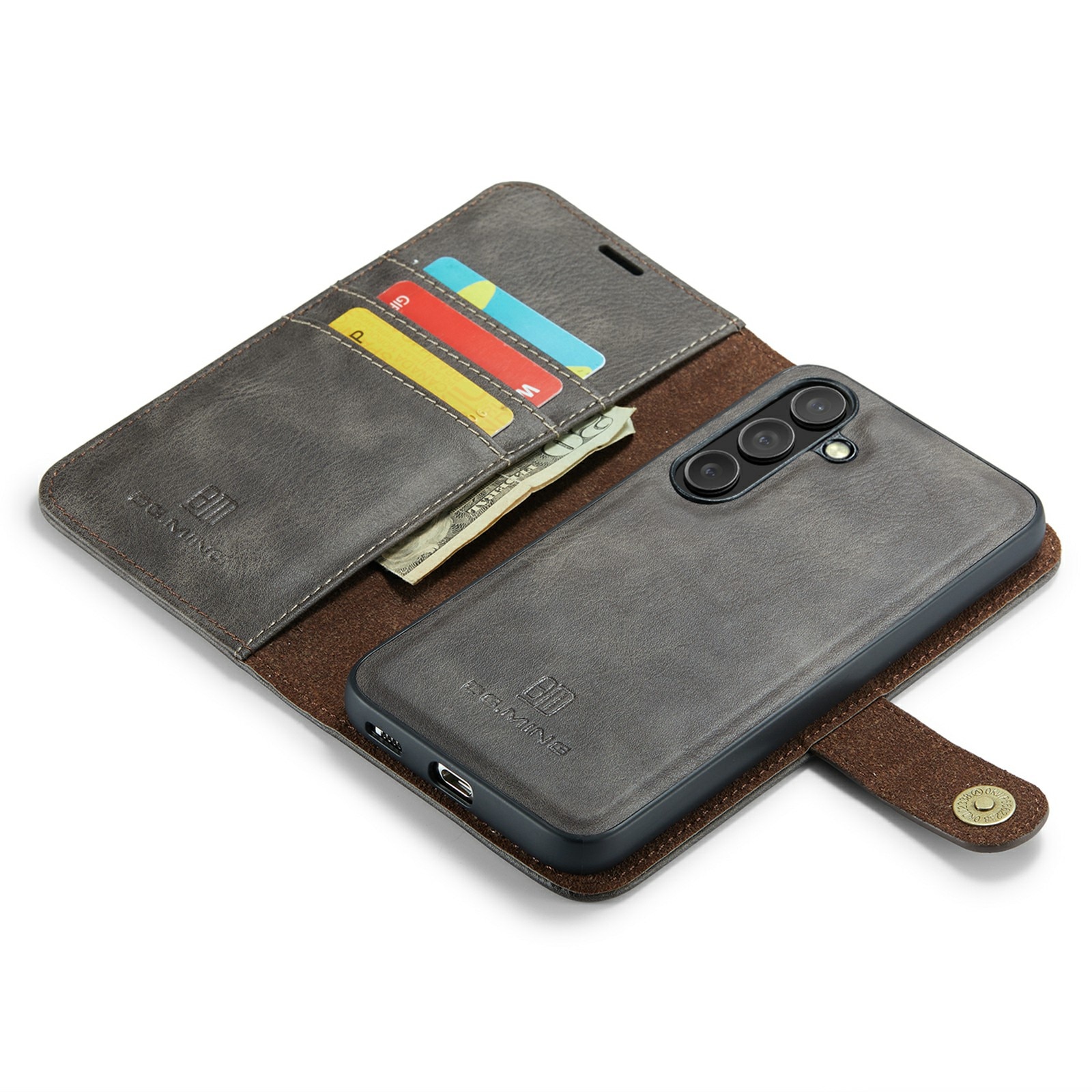 Étui portefeuille Magnet Wallet Samsung Galaxy S25 FE, Brown
