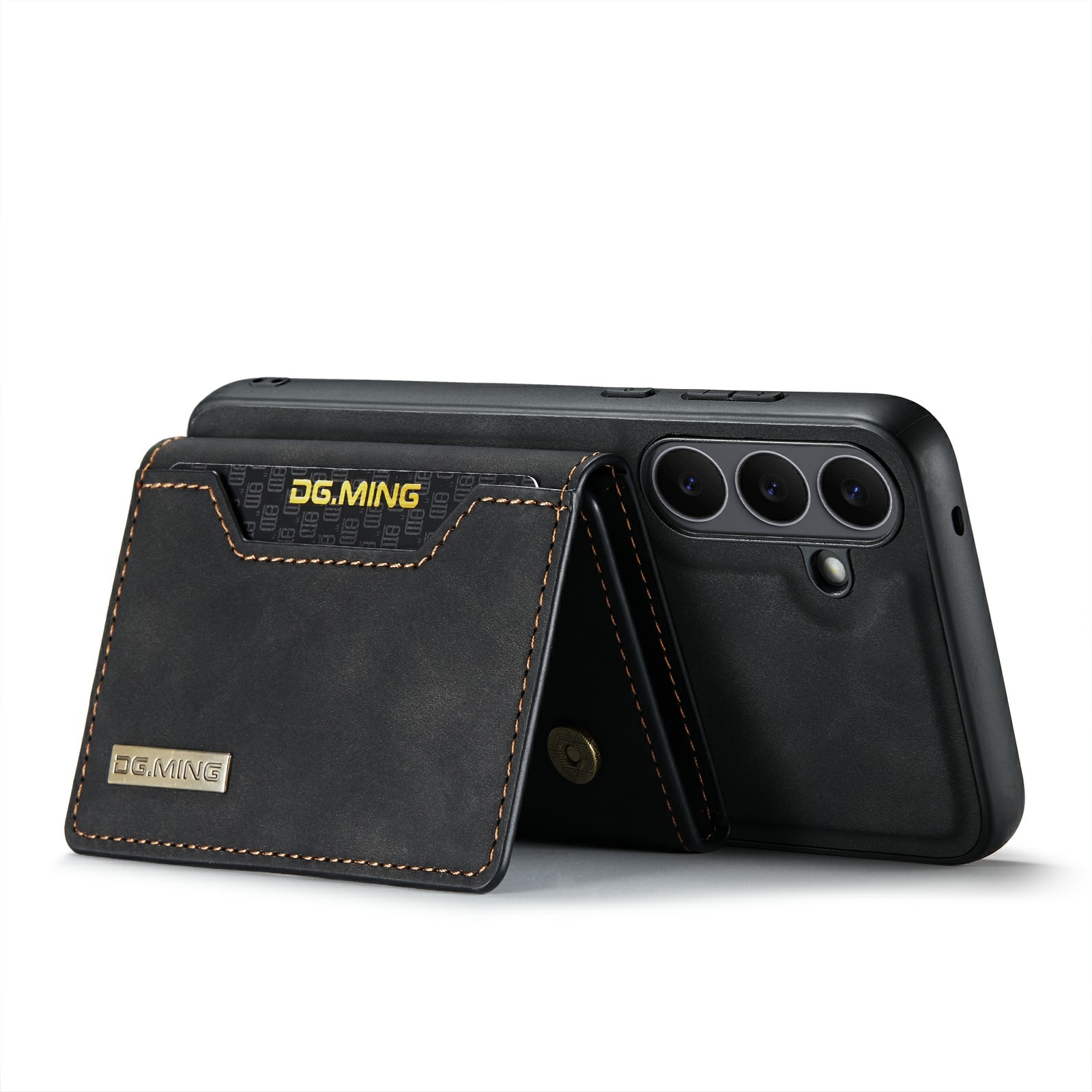 Coque Magnetic Card Slot Samsung Galaxy S25 FE, Noir