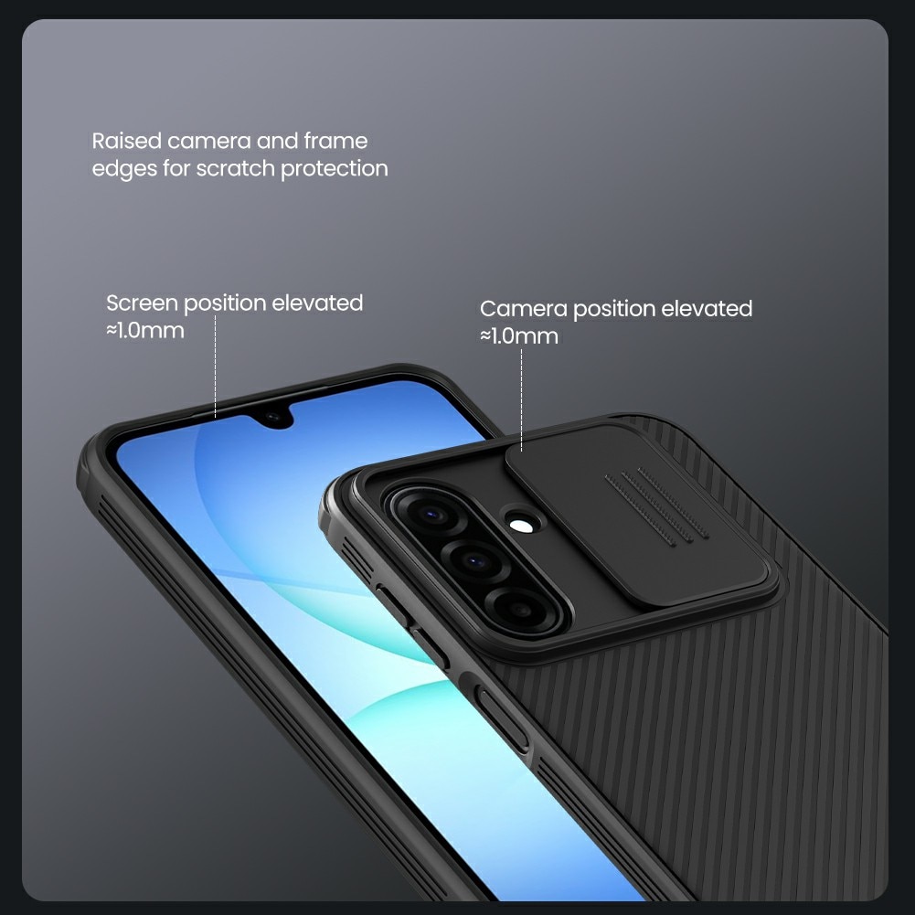 Coque CamShield Samsung Galaxy A17, Noir