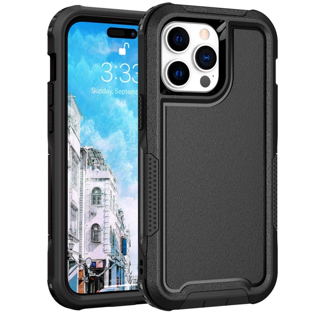 Extra Coque de couverture complète iPhone 14 Pro noir