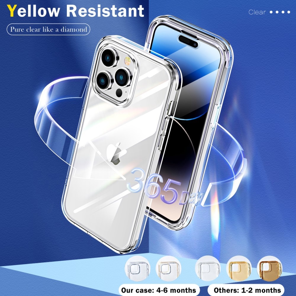 Coque Full Protection iPhone 14 Pro, Transparent