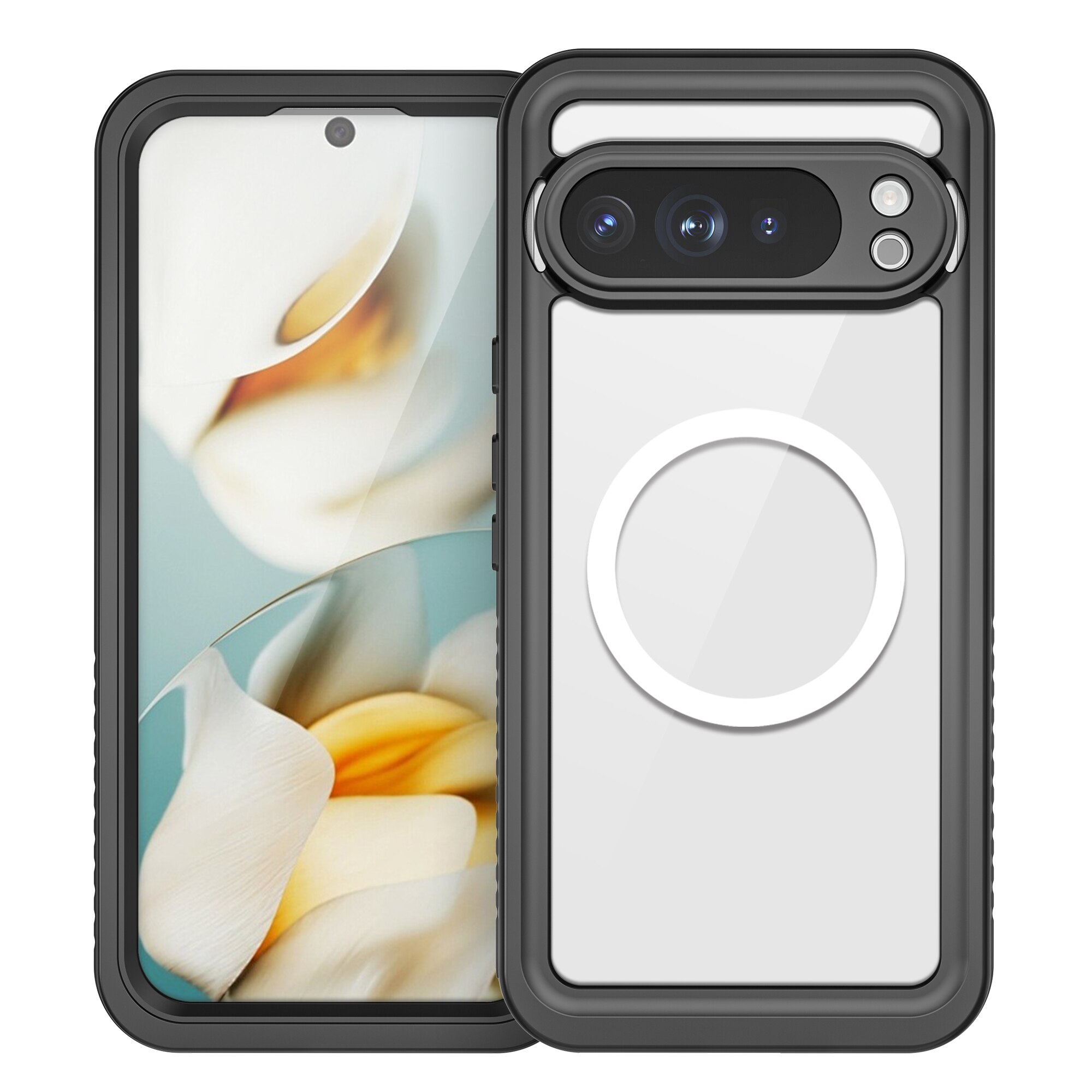 Coque étanche Google Pixel 10 Pro XL, transparent